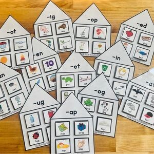 Educational Phonics House Set for Kids